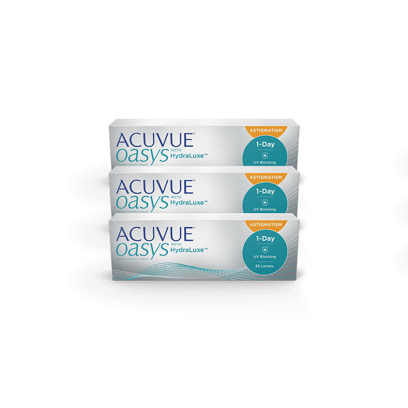 1-Day Acuvue Oasys for Astigmatism 90-Pack (Both Eyes)